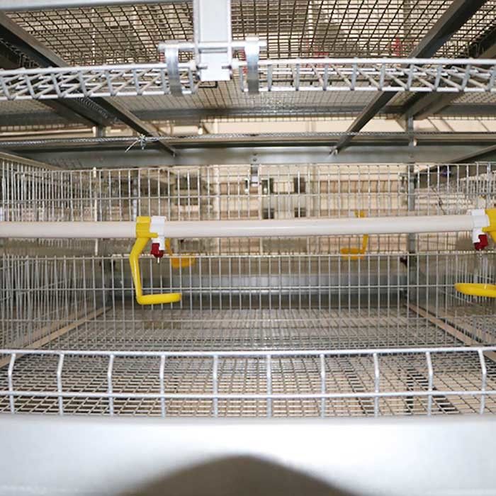 Système automatique de cage de batterie de grilleur pour le bétail animal d'agriculture de volaille