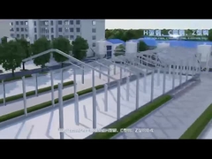 Cage de poulet à structure de cadre de capacité de 3 à 9 poulets